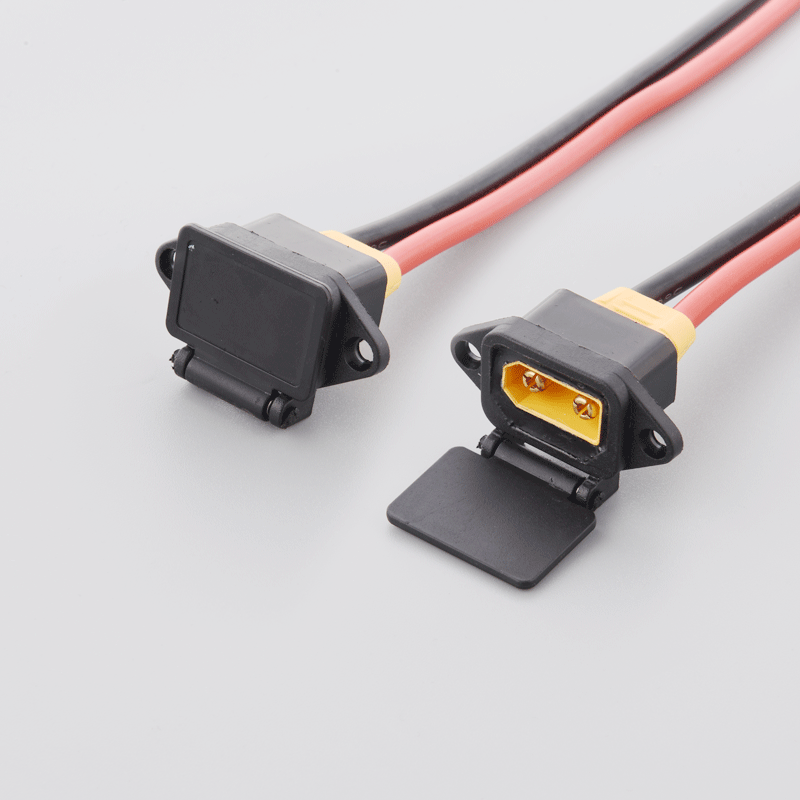 Cábla copair ceallraí RC AMASS XT90 XT60 XT30 T-Plug Connector Fir Fireann Breiseán le 12AWG 14AWG Saincheapadh Sreangán Silicone Silicone